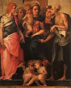 Rosso Fiorentino Madonna and Child with Saints oil painting picture wholesale